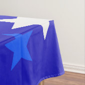 Blauw, rood en wit Star-patroon Tafelkleed (Voorbeeld)