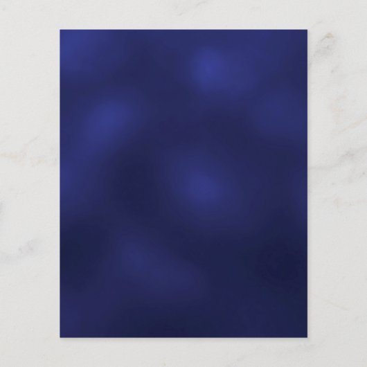 Blauw rood goud kerstballen Uitnodiging kerstfeest (Achterkant)