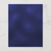 Blauw rood goud kerstballen Uitnodiging kerstfeest (Achterkant)