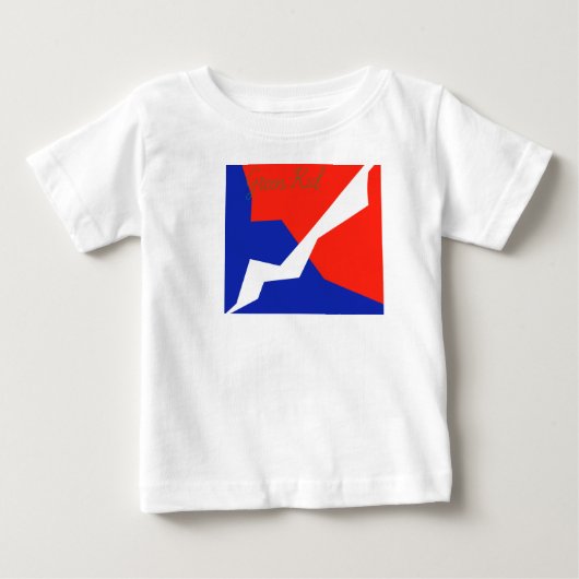 Blauw rood wit object (Voorkant)