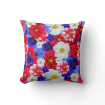 Blauw, rood, wit, ventilatorontwerp dun