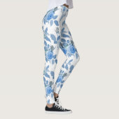 Blauw Roos Leggings (Rechts)