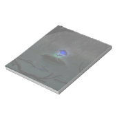 Blauw Roos-notebook Notitieblok (Gedraaid)