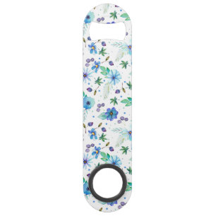 Blauw roos speed flessenopener