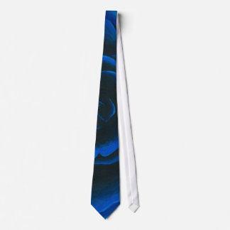 Blauw Roos Stropdas