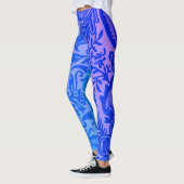  blauw roze flesje leggings (Links)
