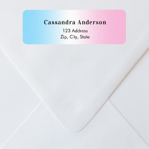 Blauw roze geslacht onthullen baby shower retour a etiket