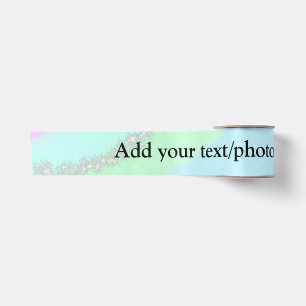 Blauw roze groene glitter sparkle pastel voeg naam lint