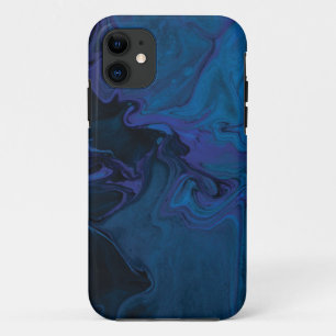 blauw roze marmer Hoesje-Mate Tough Apple iPhone 11 Hoesje
