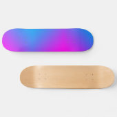 Blauw roze Paarse Kleurrijke 4Joey Skateboard (Horizontaal)