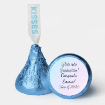 Blauw & Roze Schaatsglijdende Afstudeerfeest