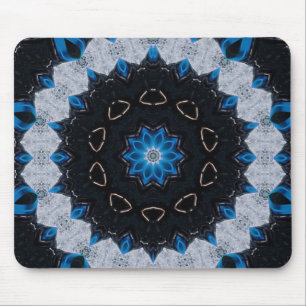 Blauw 's ochtends en 's nachts muismat