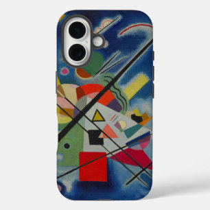 Blauw schilderij van Kandinsky iPhone 16 Hoesje