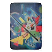 Blauw schilderij van Wassily Kandinsky Badmat (Voorkant Verticaal)