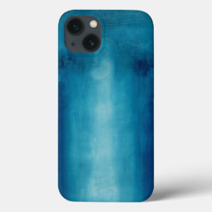 Blauw schilderij zonder titel 1995 iPhone 13 hoesje