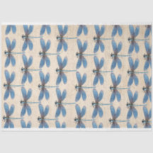 Blauw schonnippapier voor kunstmeubelen