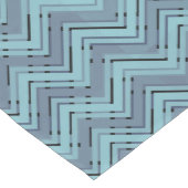 Blauw schoppenpatroon medium tafelloper (Hoek)