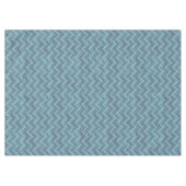 Blauw schoppenpatroon tafelkleed (Voorkant (Horizontaal))