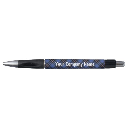 Blauw Schots geruit patroon  Pen (Voorkant)