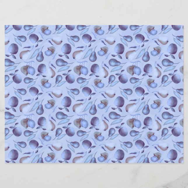 Blauw schraapboek (Voorkant)