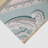 blauw Shabby Adverteren Lace Collage Tissuepapier (Detail)