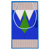 Blauw Shirt en Stropdas Klein Cadeauzakje (Achterkant)