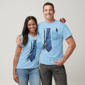 blauw shirt voor bedrijven (Unisex)