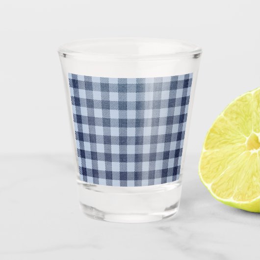 Blauw Shot Glas (Voorkant)