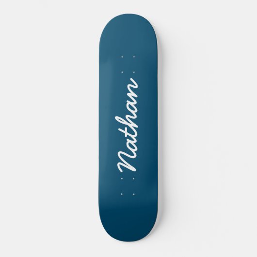 Blauw  skateboard (Voorkant)
