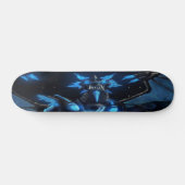 blauw skateboarddek skateboard (Horizontaal)