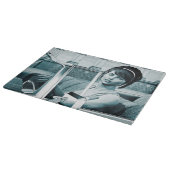 blauw snijplank (Hoek)