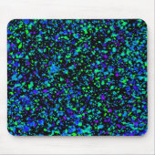 Blauw Spatten - Muismat (Voorkant)