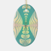 Blauw sprookje keramisch ornament (Rechts)