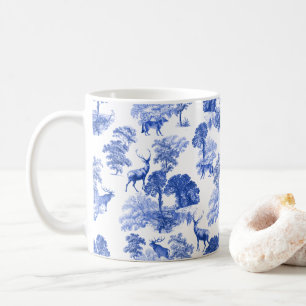 Blauw staartwoud koffiemok