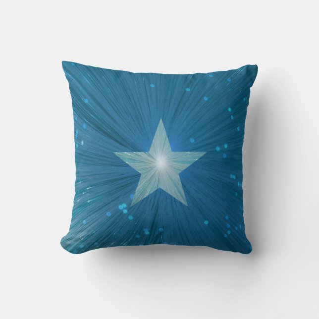 Blauw Star-logo met kussen (Voorkant)