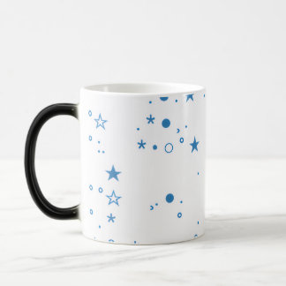 Blauw Sterren Mok, Starry Night Koffiekop, Hemels Magische Mok