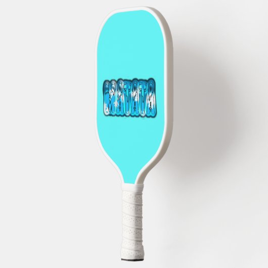 Blauw Stijlvol Hakuna Matata Bringing Fun & Inspir Pickleball Paddle (Links)