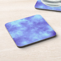 Blauw Storm Cloud Effect Plastic Onderzetter