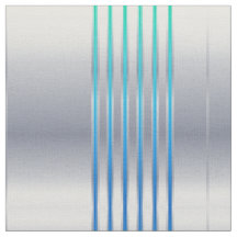 Blauw Stripe Combed Cotton (56-inch breedte) Fabri