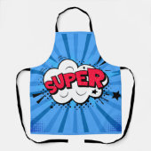 Blauw Super Schort (Voorkant)