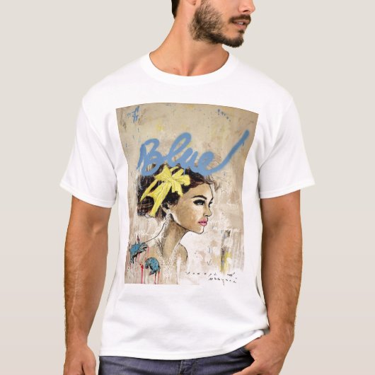 blauw t-shirt (Voorkant)