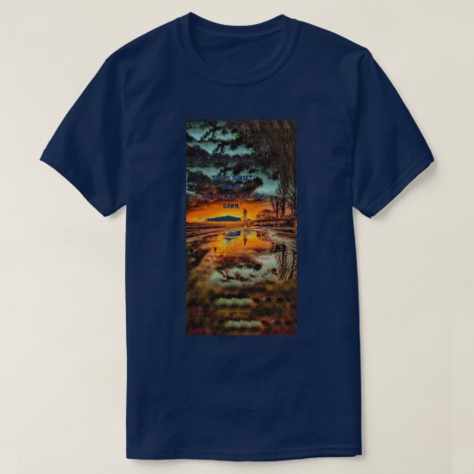 Blauw T-shirt (Design voorkant)