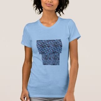 Blauw, T-shirt voor de haai