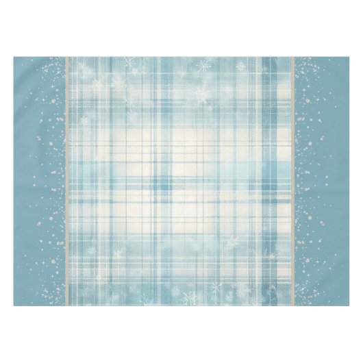 Blauw Tafelkleed (Voorkant (Horizontaal))