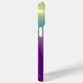 BLAUW TALISMAN HORUS EYE MONOGRAM Blauwgroen, Paar Case-Mate iPhone Case (Achterkant / Rechts)