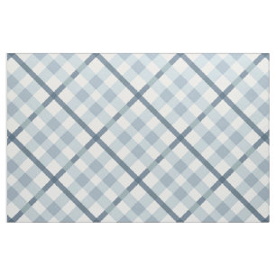 Blauw tartan ruit Schots clanpatroon Stof