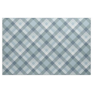 Blauw tartan ruit Schots clanpatroon Stof