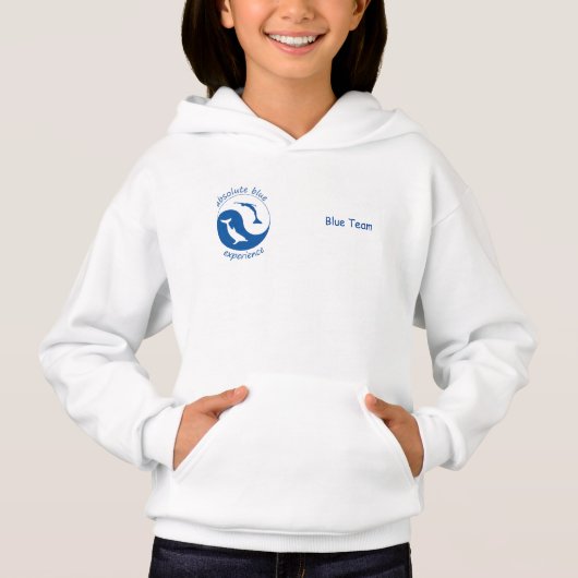 Blauw Team Meisjes (Voorkant)