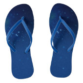 Blauw Teenslippers (Voetbed)