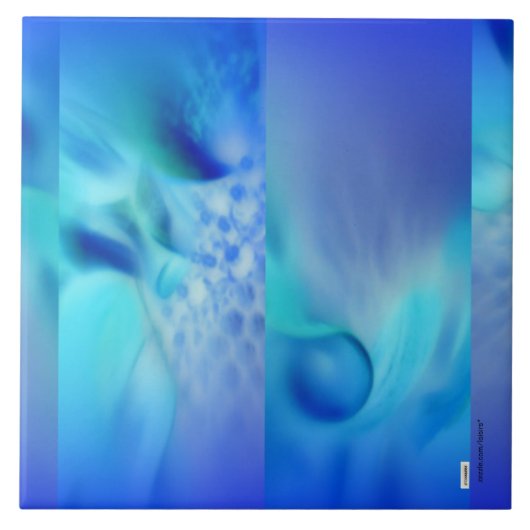 Blauw Tegeltje (Voorkant)